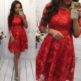 Сексуальное кружевное платье Секси