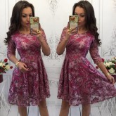 Сексуальное кружевное платье Секси