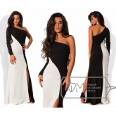 Праздничное платье на одно плечо