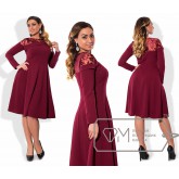 Платье с пышной юбкой для дам