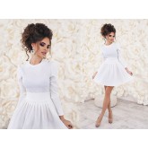 Потрясающее платье с пышной юбкой из дорогого жаккарда