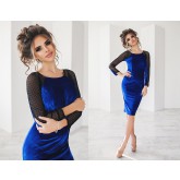 Сексапильное бархатное платье 