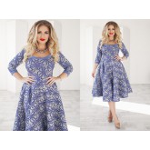 Платье из неопрена с пышной юбкой для шикарны леди