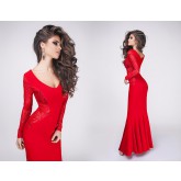 Шикарное платье в пол Королева