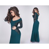 Шикарное платье в пол Королева